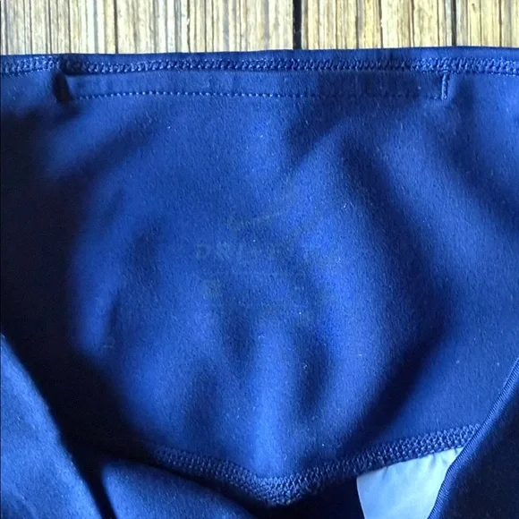 Nike True Blue Leggings with White Logo S - Picture 3 of 7